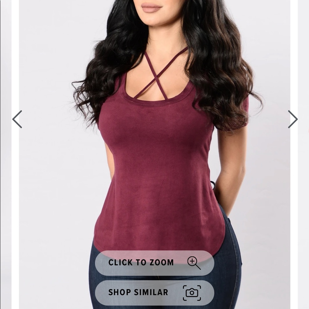 Fashion Nova Give Me Shelter Top - Plum